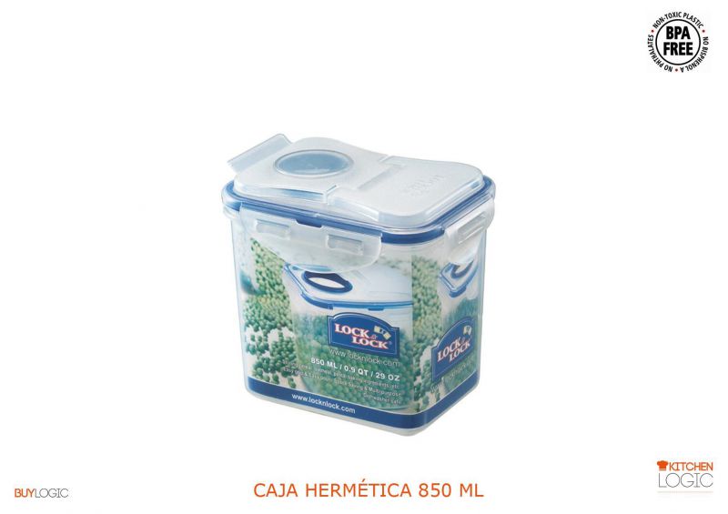 hpl808f caja hermética 850 ml