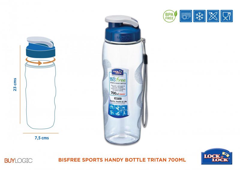 bisfree sports handy bottle tritan 700ml