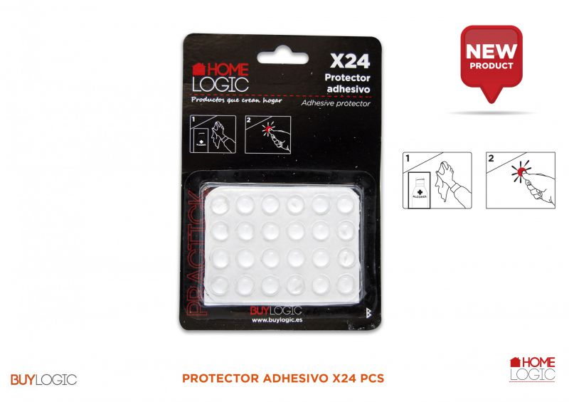 protector adhesivo x24 pcs