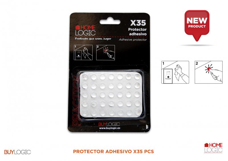 protector adhesivo x35 pcs