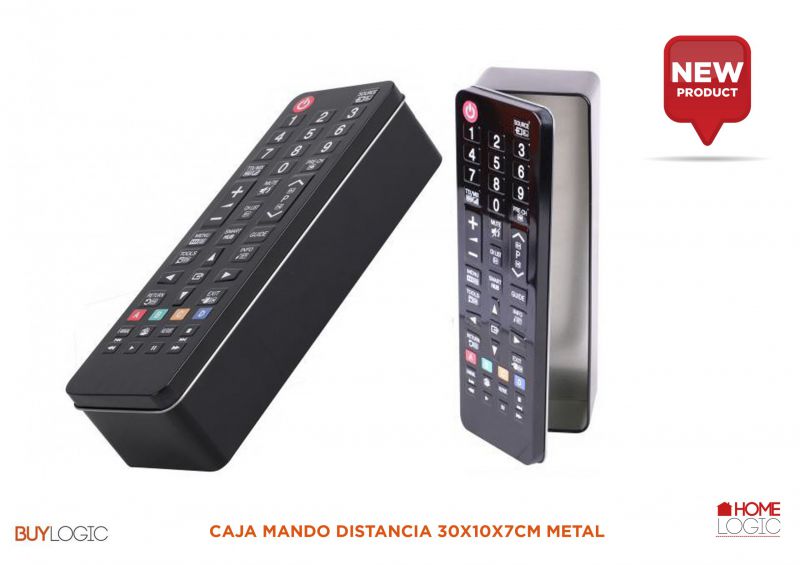 Caja mando distancia 30x10x7cm metal