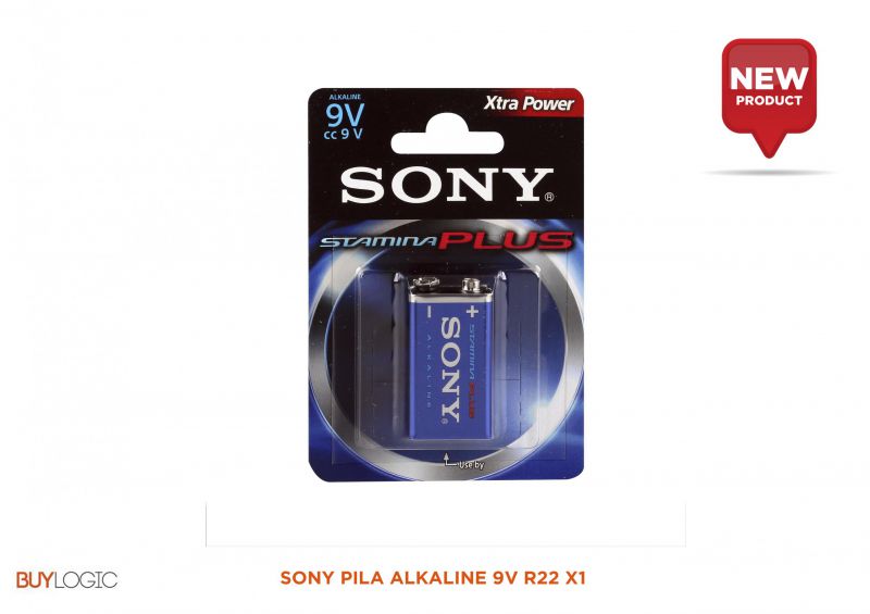 Sony pila alkaline 9v r22 x1