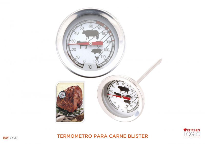 Termometro para carne blister