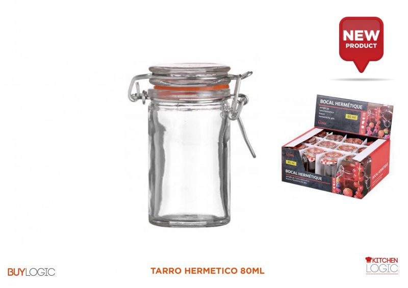 Tarro hermetico 80ml