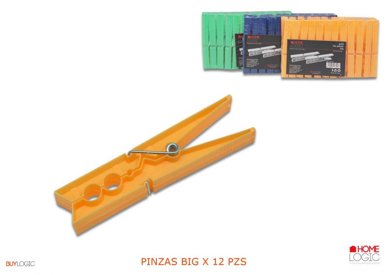 PINZAS BIG X 12 PZS